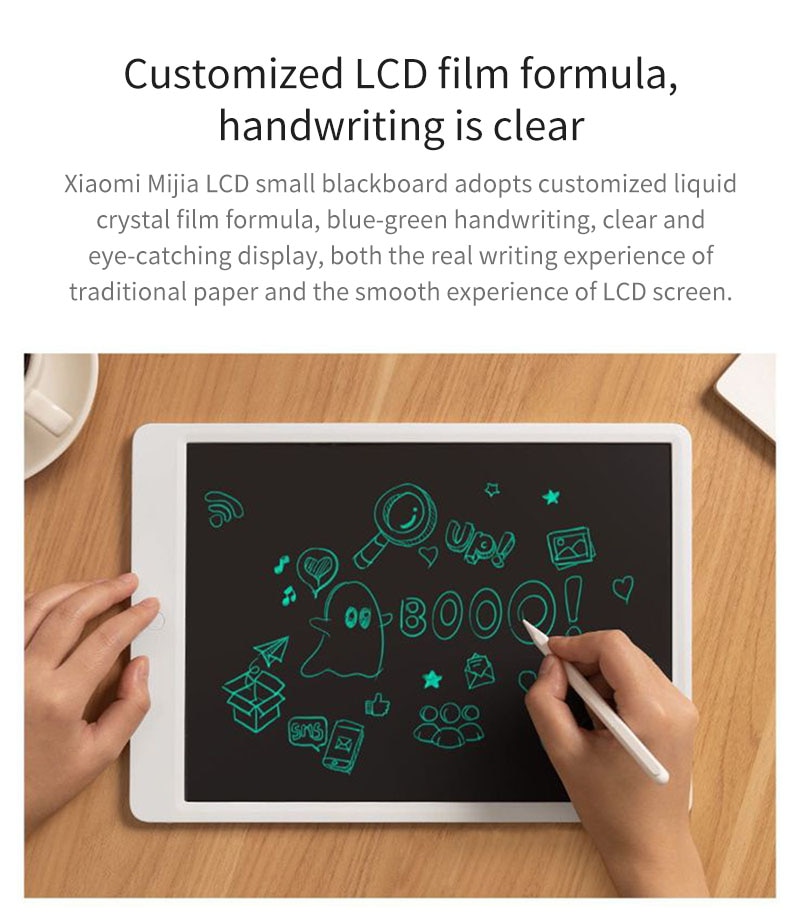 Xiaomi Mijia LCD Blackboard Writing Digital Drawing Tablet Papan Gambar